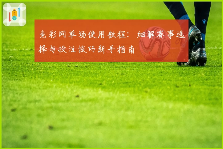 竞彩网单场使用教程:细解赛事选择与投注技巧新手指南